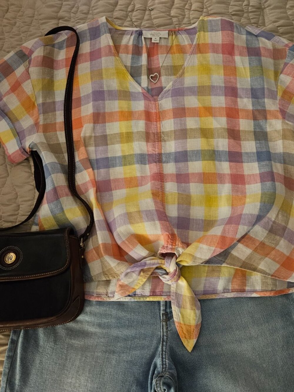 Charter Club Linen Blouse